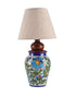 Blue Pottery Handiya Lamp (Without Lampshade)